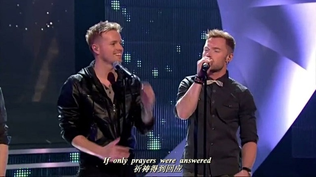 Boyzone - No Matter What 现场版 中英字幕 (Live)