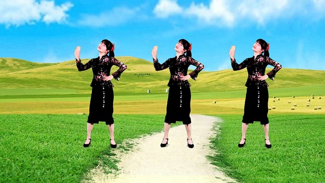 广场舞 - 广场舞《走天涯》新编32步,好看好学,背面示范 (广场舞)