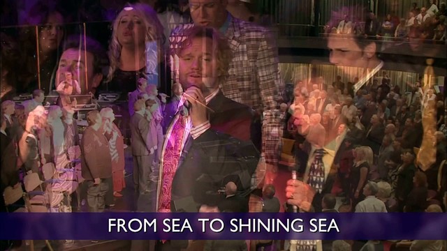 Bill & Gloria Gaither - America the Beautiful [Live] (Lyric Video / Live At MS Zaandam Cruise Ship, Alaska, 2011)