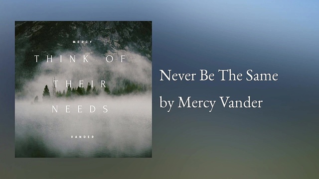 Tany Vander - Never Be The Same (音频版)