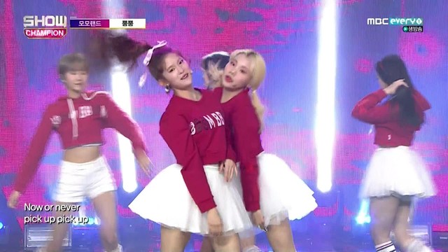 MOMOLAND - 뿜뿜 (MBCevery1 Show Champion 18/01/24) (BBoom BBoom)