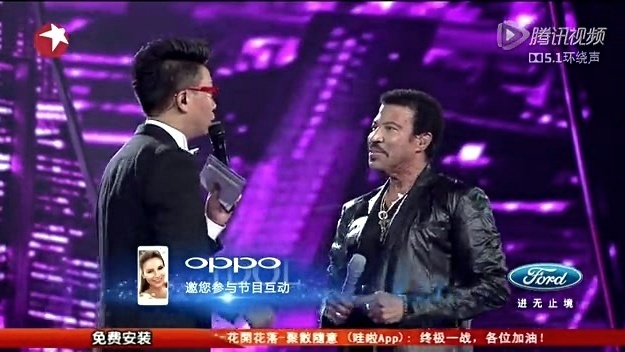 Lionel Richie - Say You Say Me (中国梦之声 总决赛 13/08/25 Live)