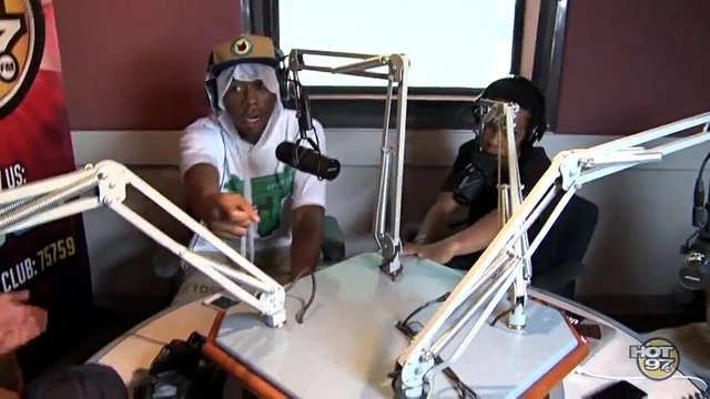 Odd Future - H.A.M (Sandwich) Freestyle w/ Peter Rosenberg Of Hot 97