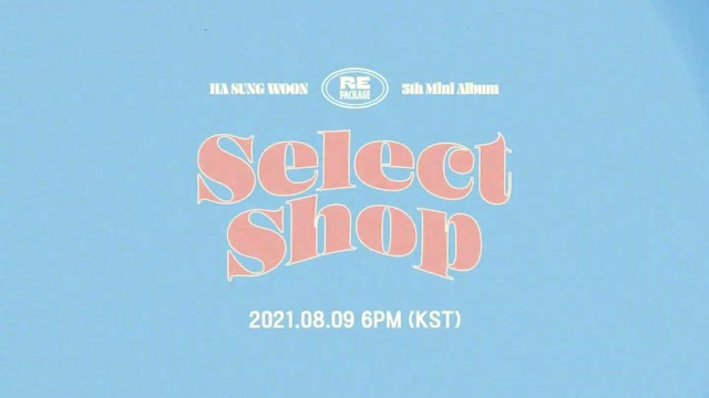 河成云 - HA SUNG WOON 5th MINI ALBUM REPACKAGE Select Shop Album Preview