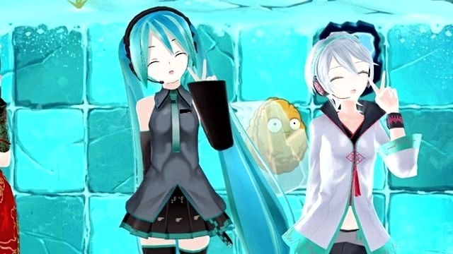 【洛天依 言和 乐正绫 星尘 初音未来】七区域植物大战僵尸2mini game