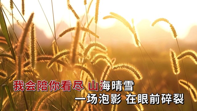 陈晓竹 - 山海晴雪 (KTV版)