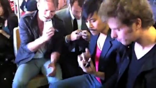 Atomic Tom - Take Me Out (Live On NYC Subway) (Live)