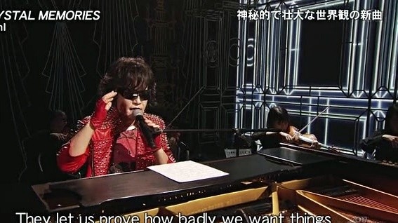 Toshi - CRYSTAL MEMORIES (Live At FNS歌謡祭第2夜 2017/12/13)