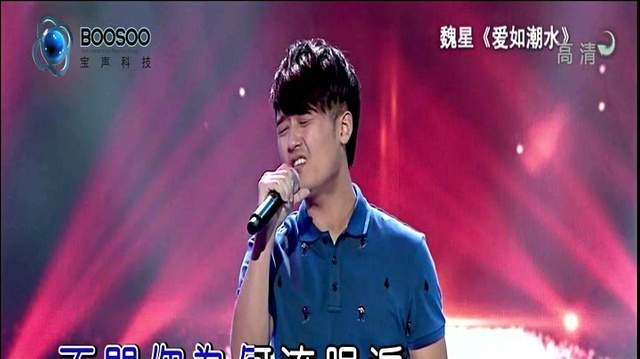 魏星 - 爱如潮水(中国梦之声第二季) (KTV版)