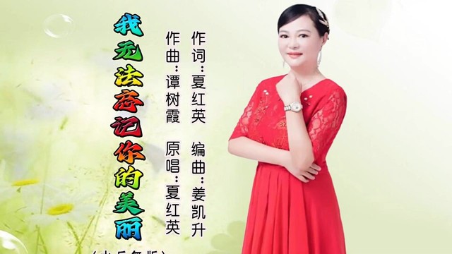 夏红英 - 我无法忘记你的美丽 (水兵舞版)