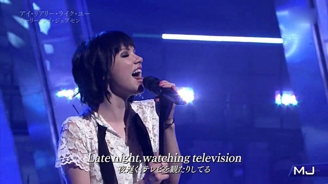 Carly Rae Jepsen - I Really Like You (Live At MUSIC JAPAN)