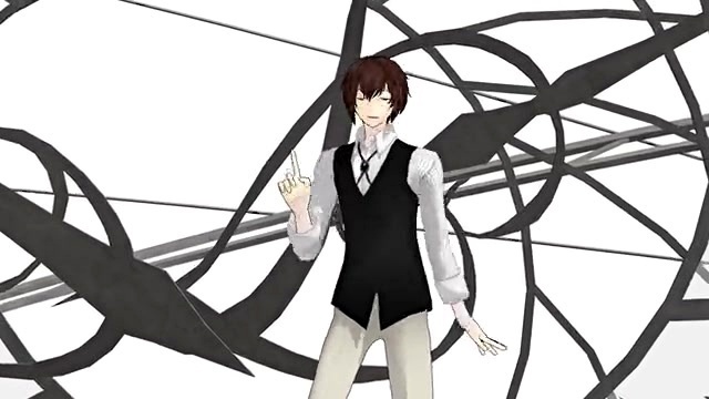 动画视频 - 【文野MMD】孤雏市【太宰治】 (饭制版)