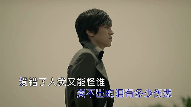 覃少 - 爱错了人我又能怪谁 (KTV版)