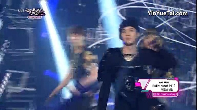 BTS - We Are Bulletproof Pt.2 (KBS音乐银行 2013/07/26)