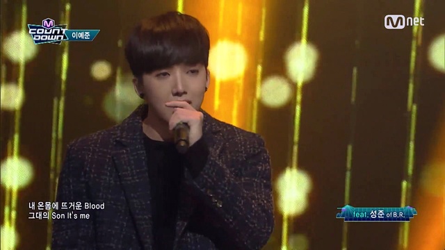 李艺俊 - Beautiful Lady (Live At M! Countdown 2016/01/07) (Live) (뷰티풀 레이디)