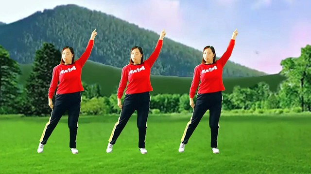 广场舞 - 适合大众的健身操,每天坚持不间断,身体健康了,身材更好了 (广场舞)