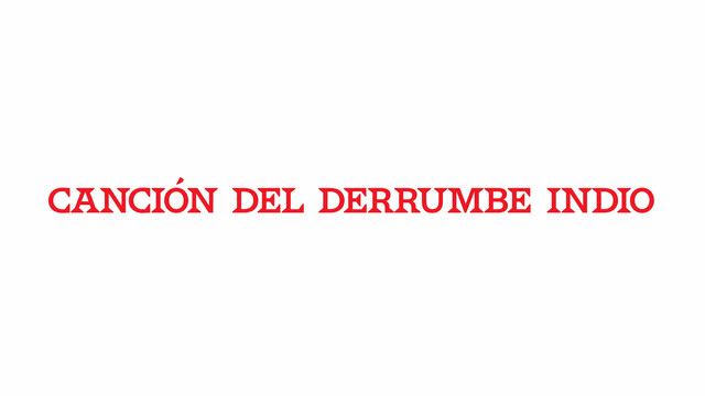 Mercedes Sosa - Canción del Derrumbe Indio (Official Lyric Video)