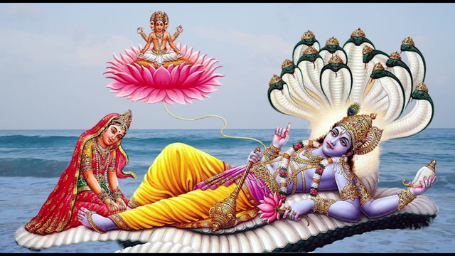 Rahul Saxena - Shreeman Narayan Narayan Hari Hari (Lyric Video)