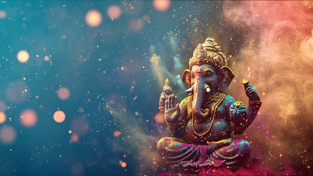 Karthik - Maha Ganapathim (Lyric Video)