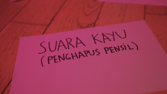 Suara Kayu - Penghapus Pensil (歌词版)