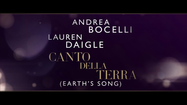 Andrea Bocelli - Canto Della Terra (Lyric Video)