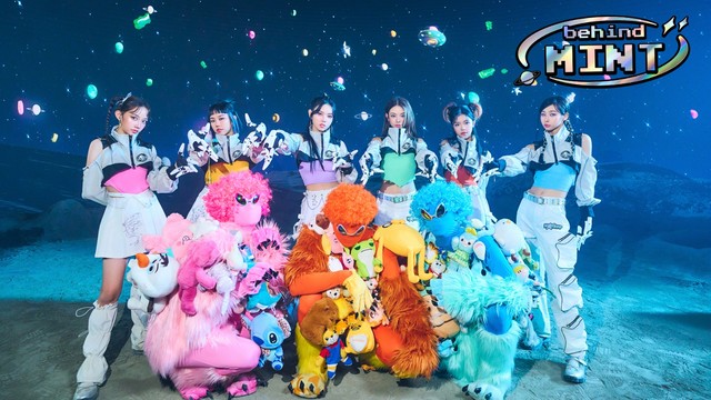 babyMINT - 【behind MINT】心悸宝贝 BIUBIU BB Gals of the Galaxy MV Shooting｜babyMINT