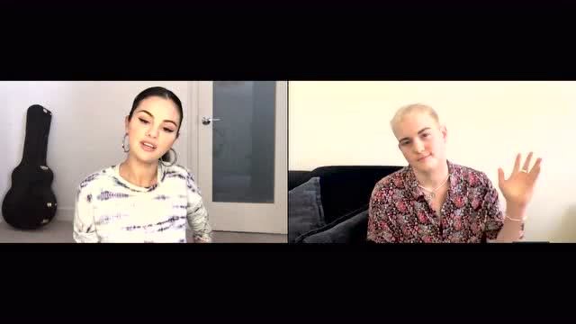 Selena Gomez - Selena Gomez  & Trevor Daniel新歌《Past Life》QQ音乐独家问候视频