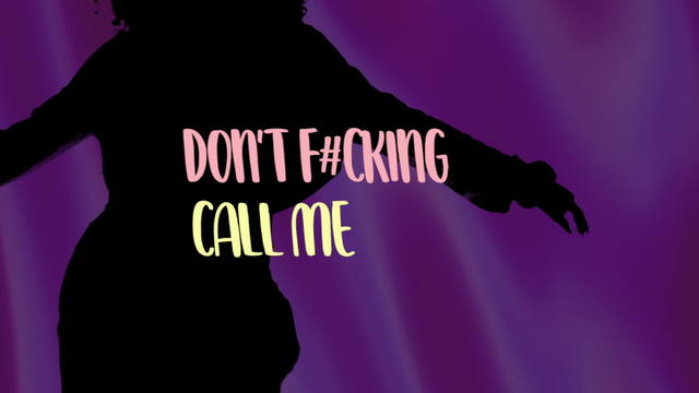 Mikhale Jones - Don't Call Me (歌词版)