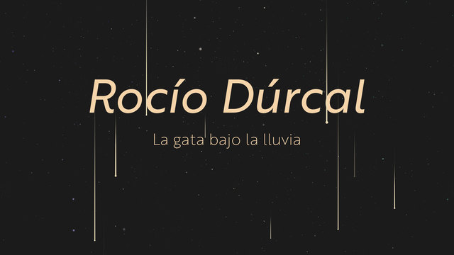 Rocio Durcal - La Gata Bajo la Lluvia (Letra / Lyrics)