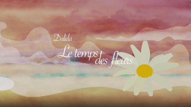 Dalida - Le temps des fleurs (Lyric Video)