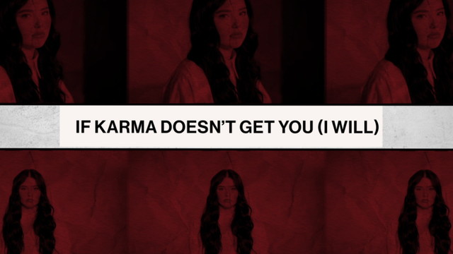 Lauren Spencer Smith - IF KARMA DOESN’T GET YOU(I WILL) (Lyric Video)
