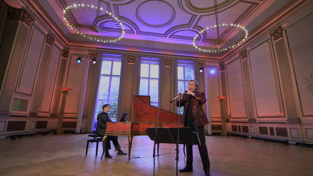 Albrecht Mayer - J.S. Bach: Organ Sonata No. 3 in D Minor, BWV 527 - I. Andante(Adapt. for Oboe and Harpsichord by Mayer and Frey) (Live from Siemens-Villa, Berlin / 2021)