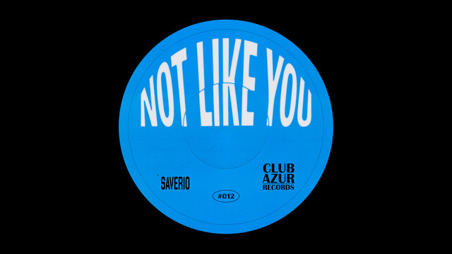 Saverio - It's Not Like You (音频版)