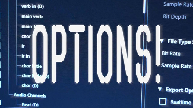 한주 - options