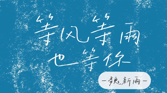 魏新雨 - 等风等雨也等你 (录音棚版)