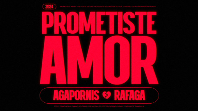 Agapornis - Prometiste Amor (Official Video)