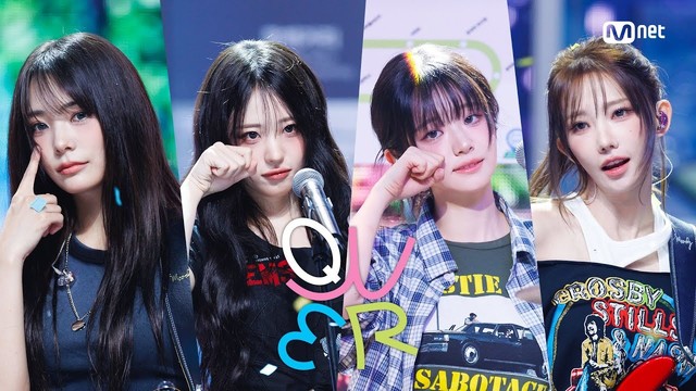 QWER - 눈물참기 (Live at M! Countdown 2025/06/19)