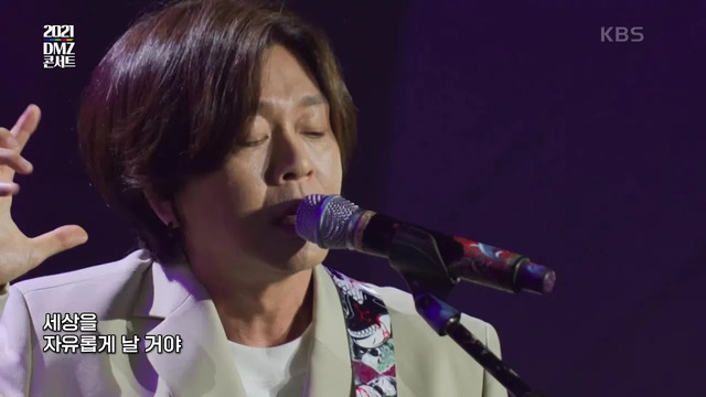 YB - 나는 나비 (Live At DMZ 콘서트 KBS 2021/05/29) (我是蝴蝶)