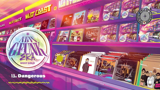 West Gold - Dangerous (Visualizer)