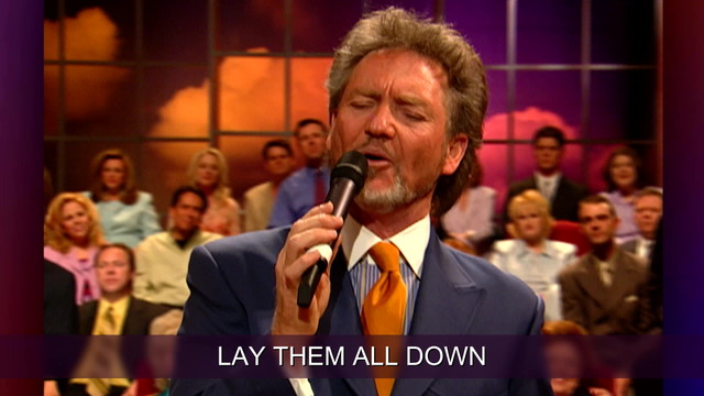 Larry Gatlin - Lay Them Down (Lyric Video / Live)