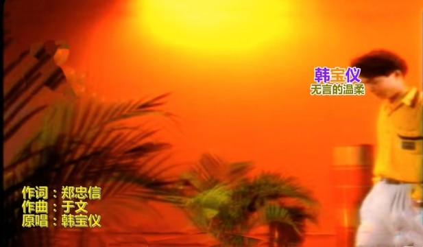 韩宝仪 - 无言的温柔 (KTV版)