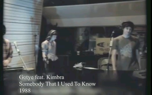 - 竟然是1988年的歌曲?Gotye – Somebody That I Used To Know(feat Kimbra) Music Video