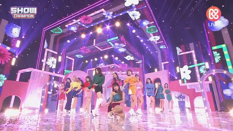 kpop现场版# 200226 izone - fiesta @ 冠军秀