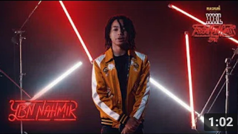  - YBN Nahmir在2018 XXL Freshman的Freestyle，Nahmir讲的真的是非常传统的街头叙事，虽然这两年这种人设和故事日渐式微，但是今年出来个Nahmir，还是可以期待一下的