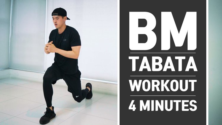 4 minutes bm tabata workout │ kard