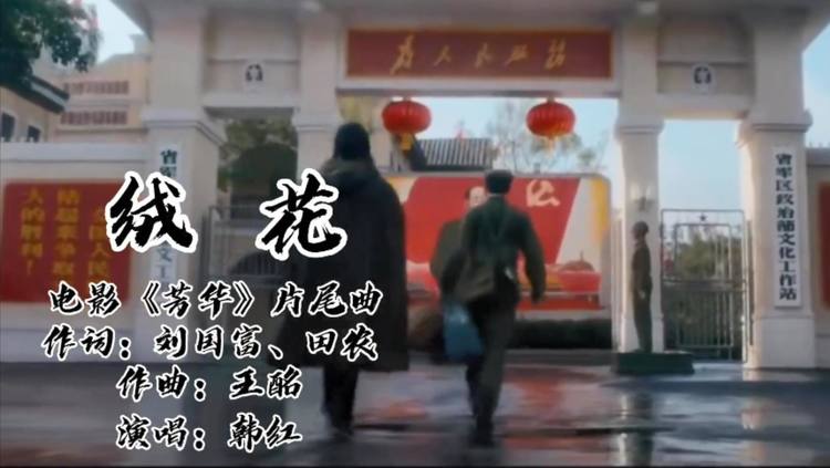 电影《芳华》主题曲《绒花》,韩红老师唱得深情动听,别具韵味!