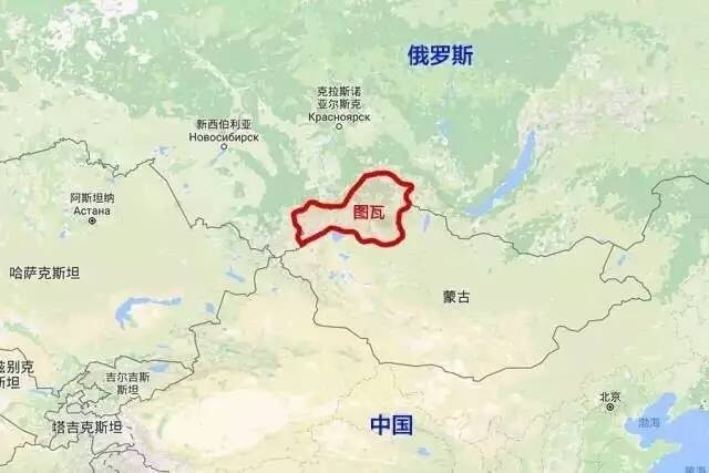 图瓦共和国被群山环绕