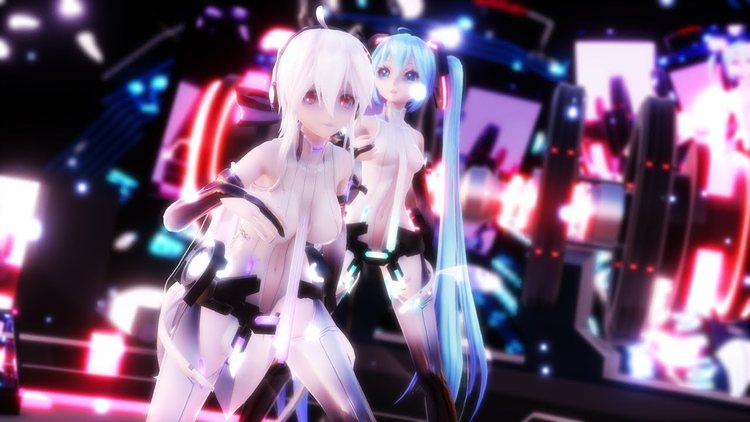 【tda99mmd】『キレキャリオン』kire carry on弱音ハク&初音ミク