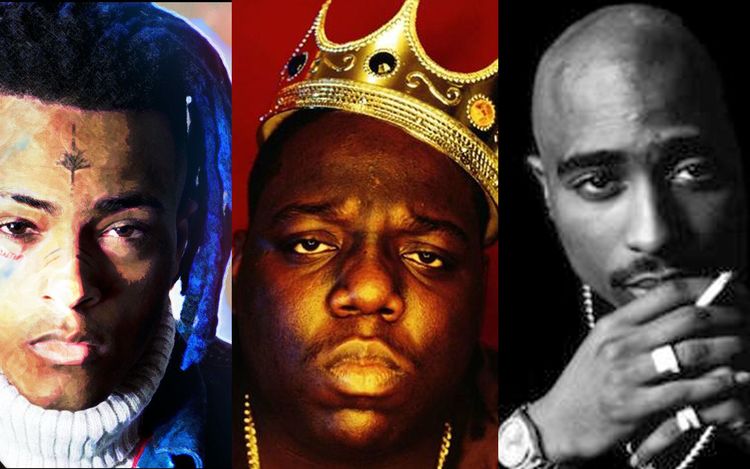 - 说唱最强合作!2pac B.I.G xxxtentacion《God bless the dead》