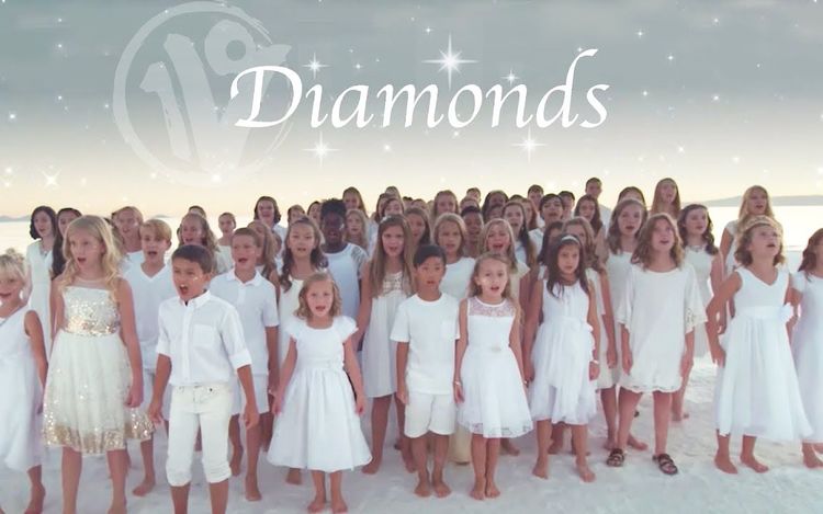 治愈童声演绎超动听《diamonds》,油管7亿次播放儿童合唱团one voice
